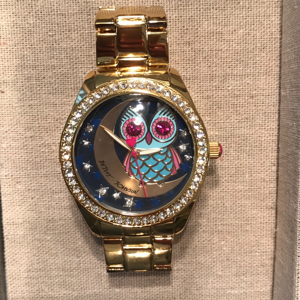 Betsey Johnson Owl Watch